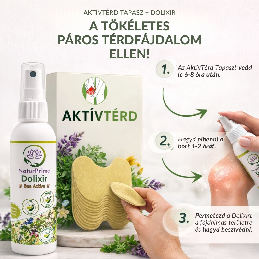 Dolixir Bee Active - Fájdalomcsillapító Gyógynövényes Spray 100ml (NaturPrime) - AktívTérd