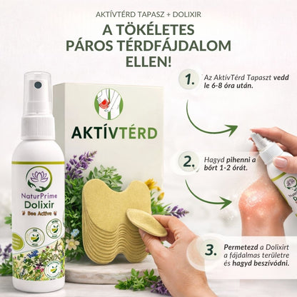 Dolixir Bee Active - Fájdalomcsillapító Gyógynövényes Spray 100ml (NaturPrime) - AktívTérd